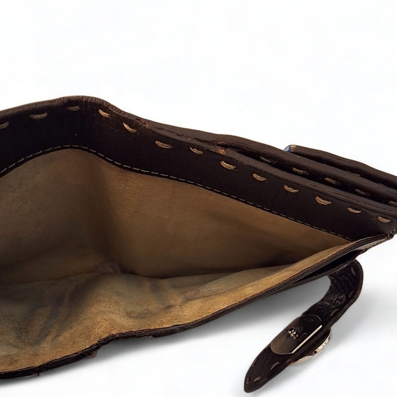 Fendi Selleria Small Bifold Wallet | Hand-Stitched Roman Leather - Picture 16 of 16